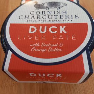 Duck Liver Pâté with Beetroot and Orange Butter