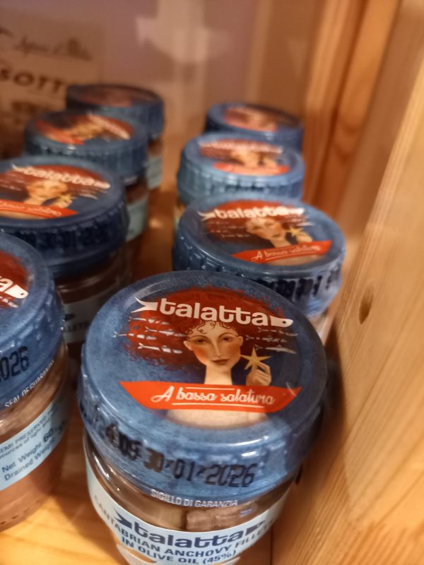 Salted Anchovies in Oil