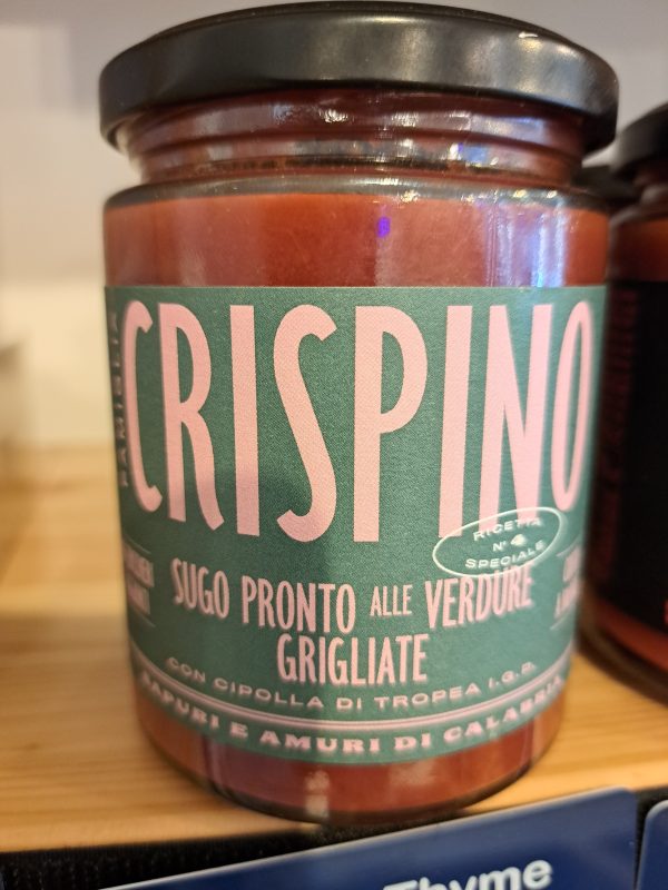 Crispino Tomato & Griddled Veg Pasta Sauce