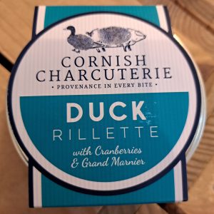 Duck Rillette with Cranberry and Grand Marnier